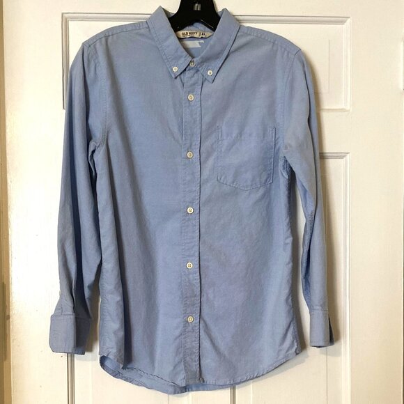Old Navy Light-Blue Button Down Shirt - Picture 1 of 6